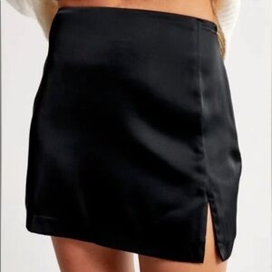 Abercrombie & Fitch Midnight Black Skort